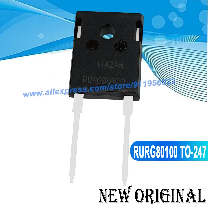 (5 Stuks) RURG80100 Om-247 80A 1000V