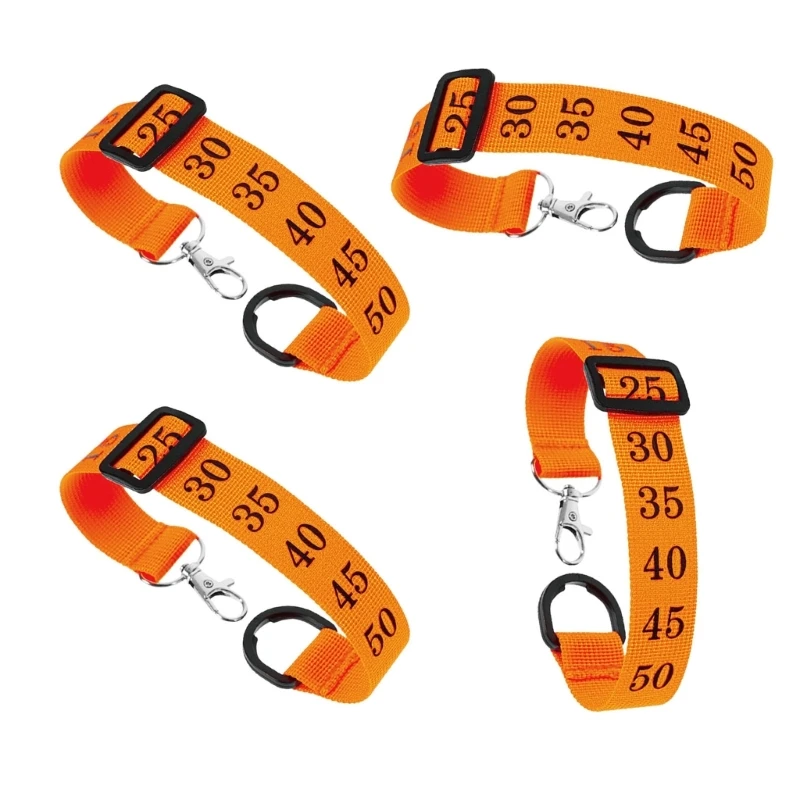 Football Referee Gear Referee Chain Clip Football Yard Marker Football Numbered Wrist Down Sliding Wristband
