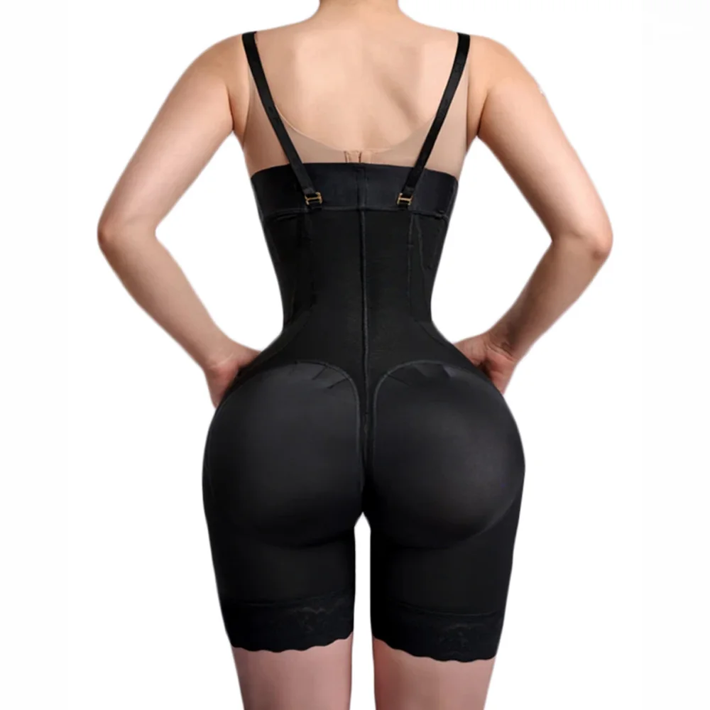 fajas Detachable shoulder strap high waist and hip lifting shapewear pants Women shapewear Slimming body tummy control underwear