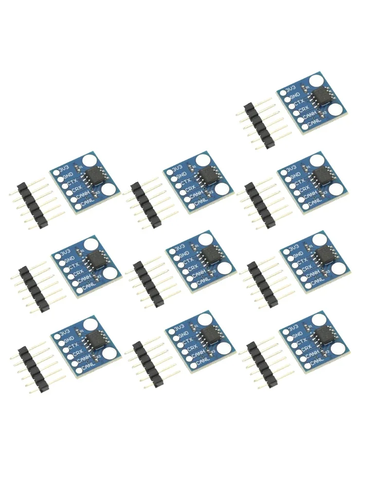 1–10 Stück SN65HVD230 CAN-Bus-Transceiver-Modul – 3,3 V, 1 Mbit/s, für Arduino ESP32 STM32 CAN 2.0B