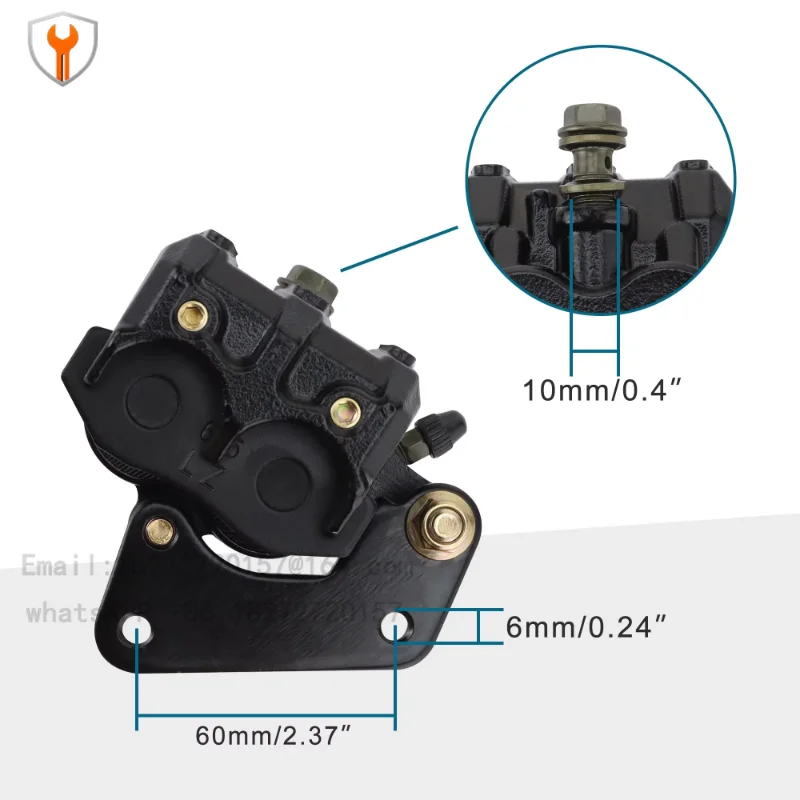 Motorcycle Spare Parts Brake Caliper Lower Pump Hydraulic Caliper Pump For 150cc 250cc ATV Go Kart Scooter SUV