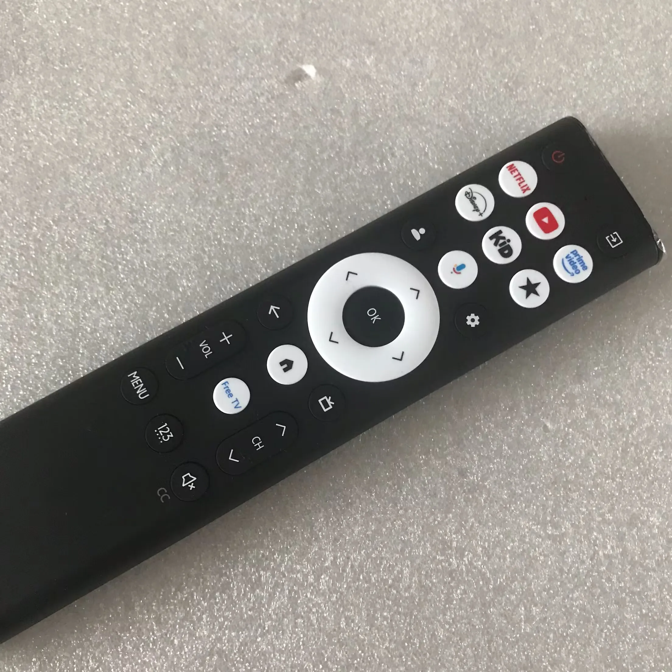 Bluetooth Voice Replacement Remote Control ERF6AF80HL For Hisense Smart TV With Netflix Prime Video Shortcut Keys