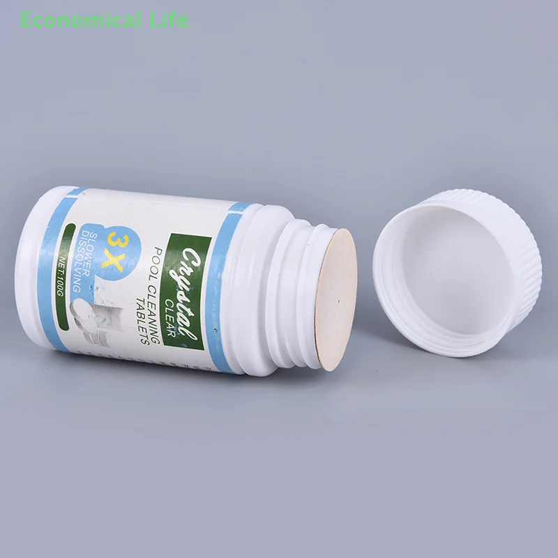 100 шт. таблетки для чистки бассейна эффективно очищают воду кристально прозрачные средства для чистки бассейна