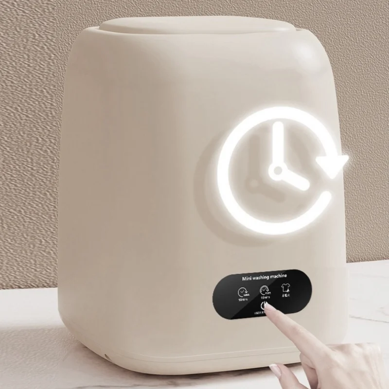 Compact 9L Portable Washer and Spin Dryer Multifunction Laundry Machine for Apartment RV Baby Pet Clothes