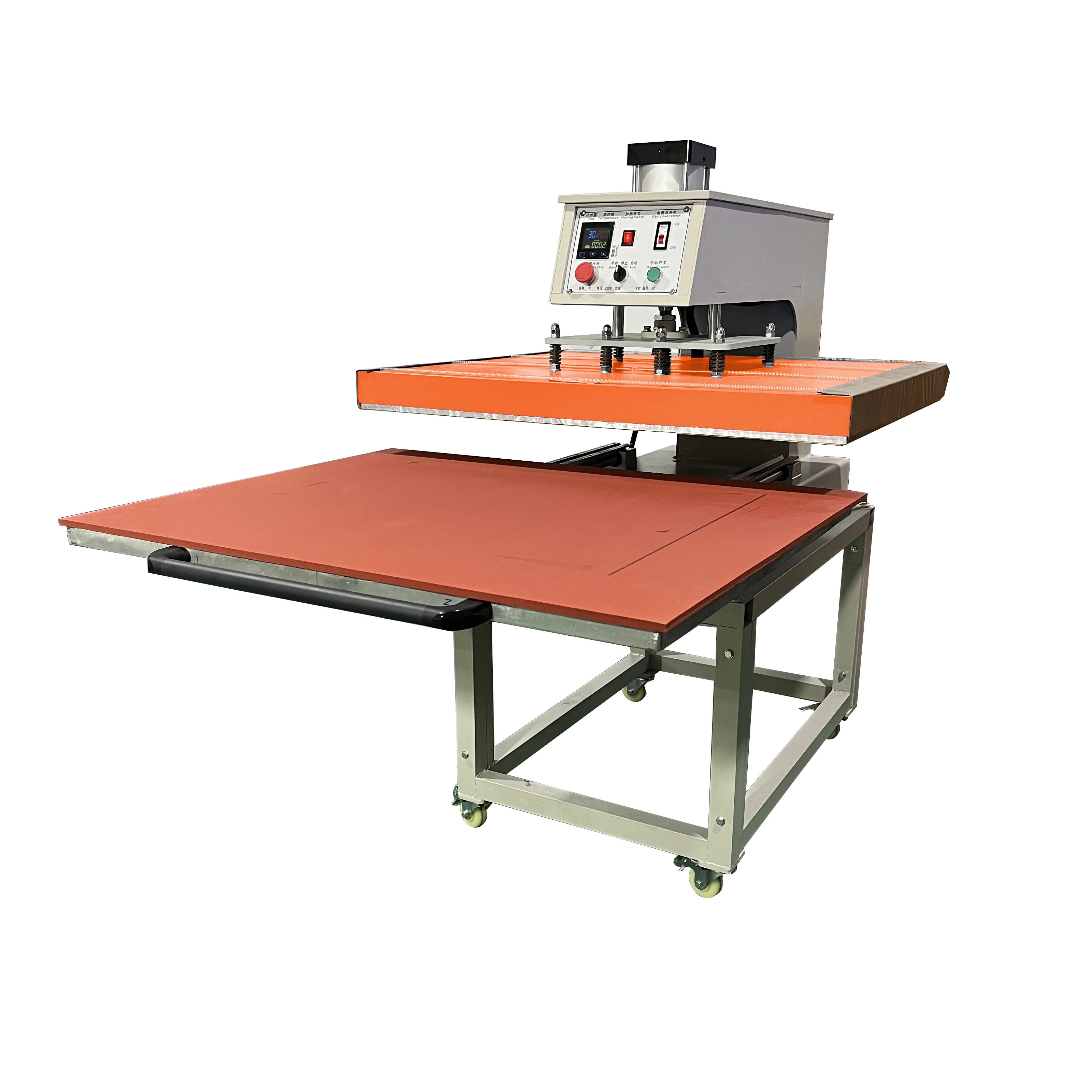 Flatbed Single Size Buy Printing On Fabric Pneumatic Hat Brim Heat Transfer Machine