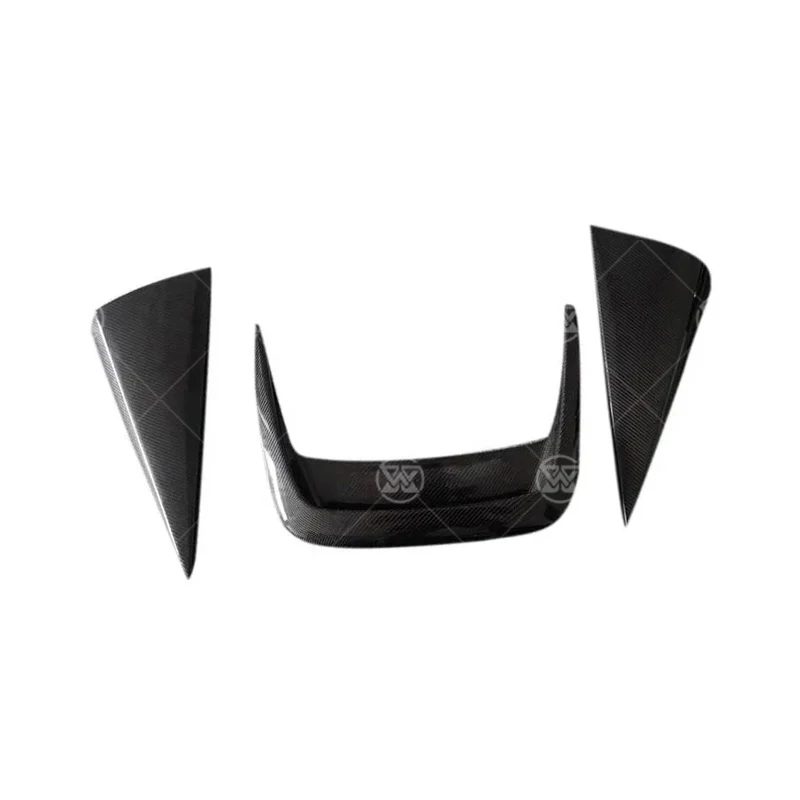 

Carbon Fiber Front Engine Outlet Bonnet Hood Air Vent Decorate Intake Tim Cover For Ferrari F12 2013-2015 Body Kit
