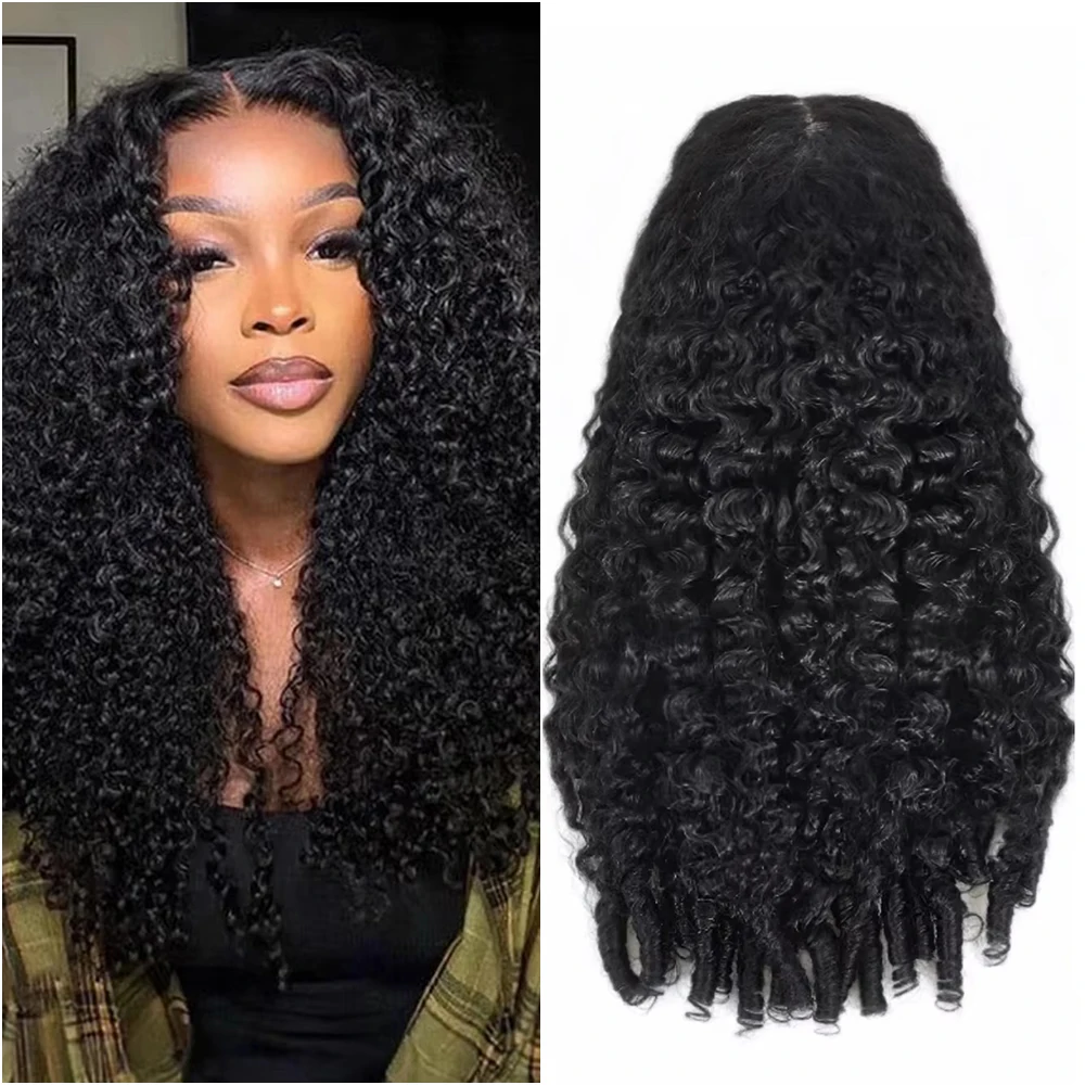 

30 40-дюймовые бирманские вьющиеся парики 7x6 Бесклеевой парик фронта шнурка Человеческие волосы 13x4 HD Парики фронта шнурка Предварительно выщипанные для женщин Плотность 200%