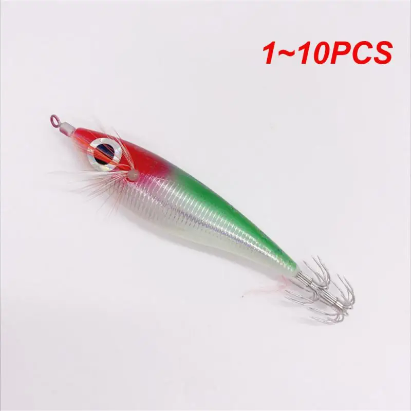 

1~10PCS 7.5cm/10g Reusable Artificial Bait Shrimp Shape Luminous Eco-friendly Durable Fake Bait Fishing Supplies