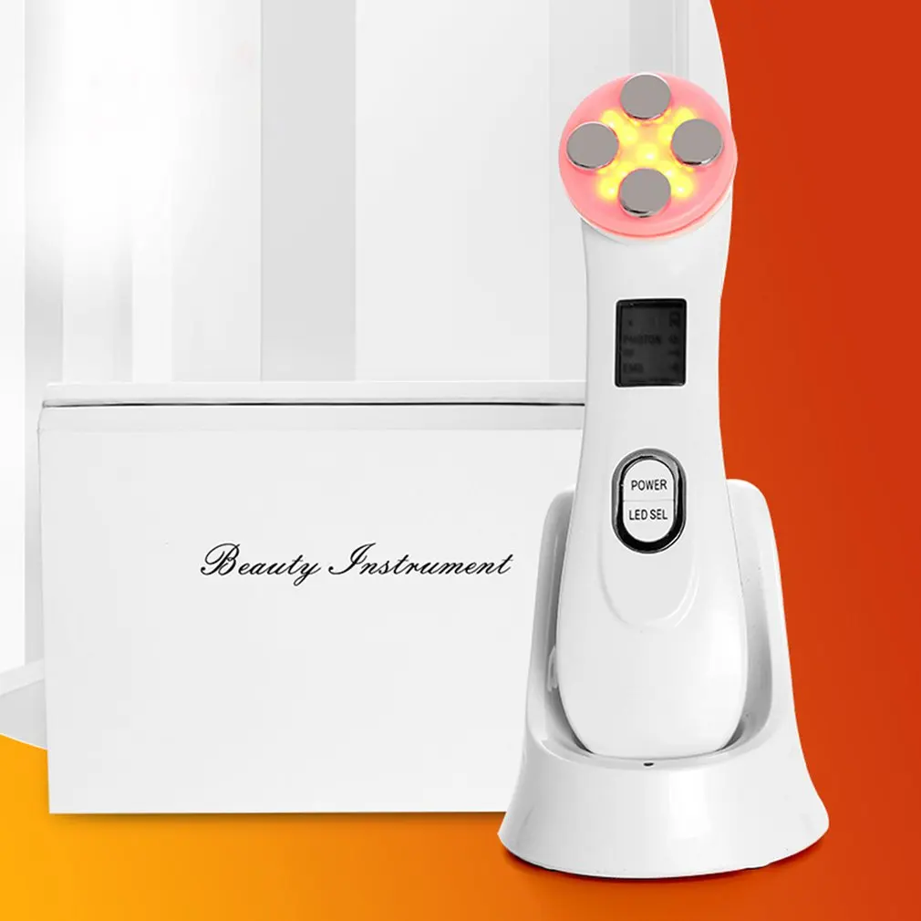 Elektroporatie Naaldloze Plastic Instrument Rf Schoonheid Whitening Compact Led Photon Beauty Instrument