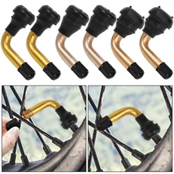 2pcs Electric Scooter Tubeless Tyre Valve Stems for Dirt Bike Motorcycle PVR70 60 50 45 Degree Bicycle Valve Core Accessories