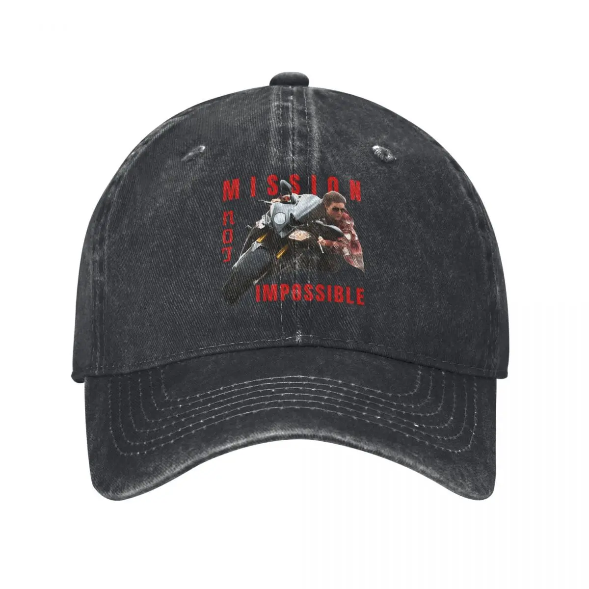 Washed Men's Baseball Cap Not Cool Design Trucker Snapback Caps Dad Hat Mission Impossible Golf Hats