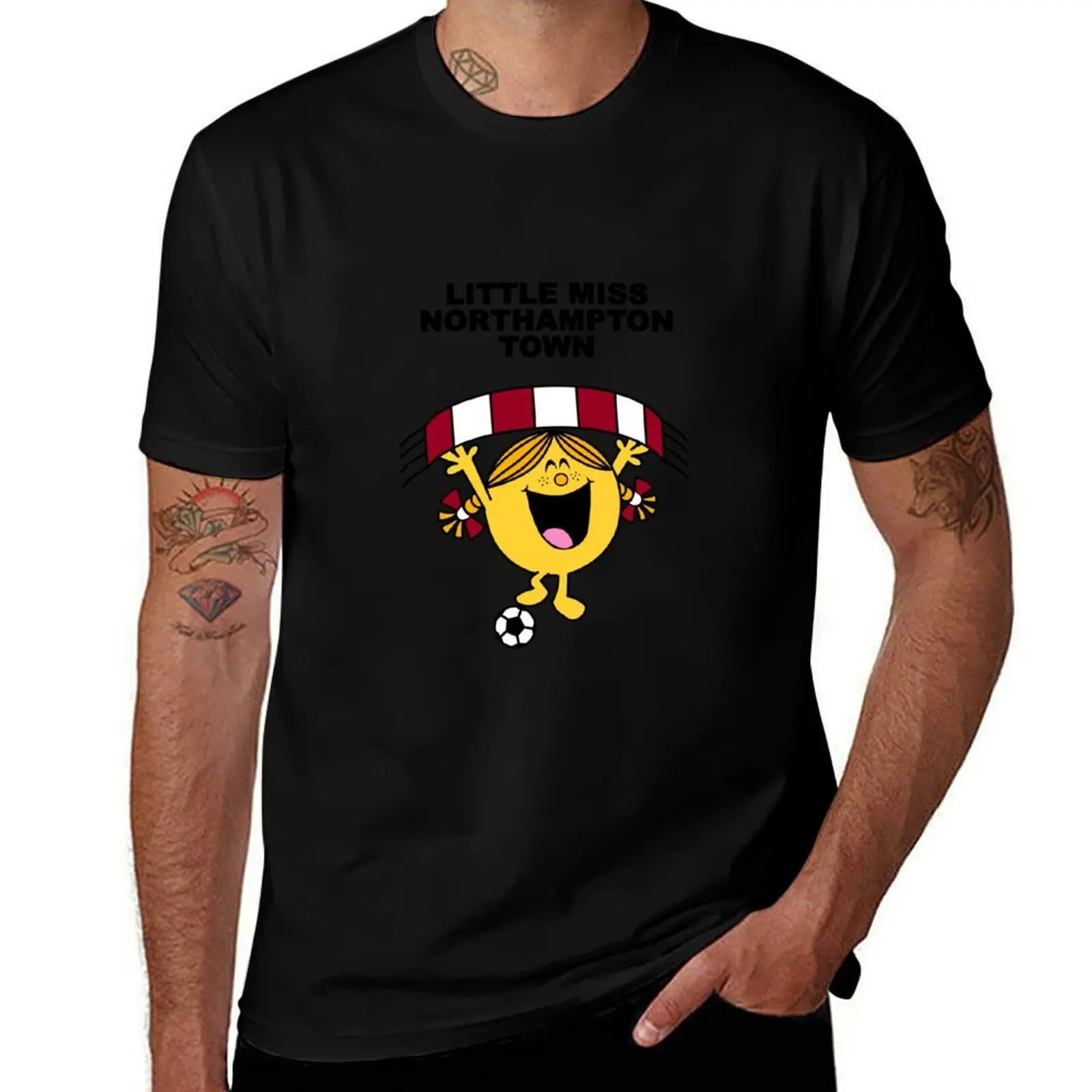 Little Miss Northampton Town T-Shirt Holiday Casual Short Sleeve Top T-Shirt