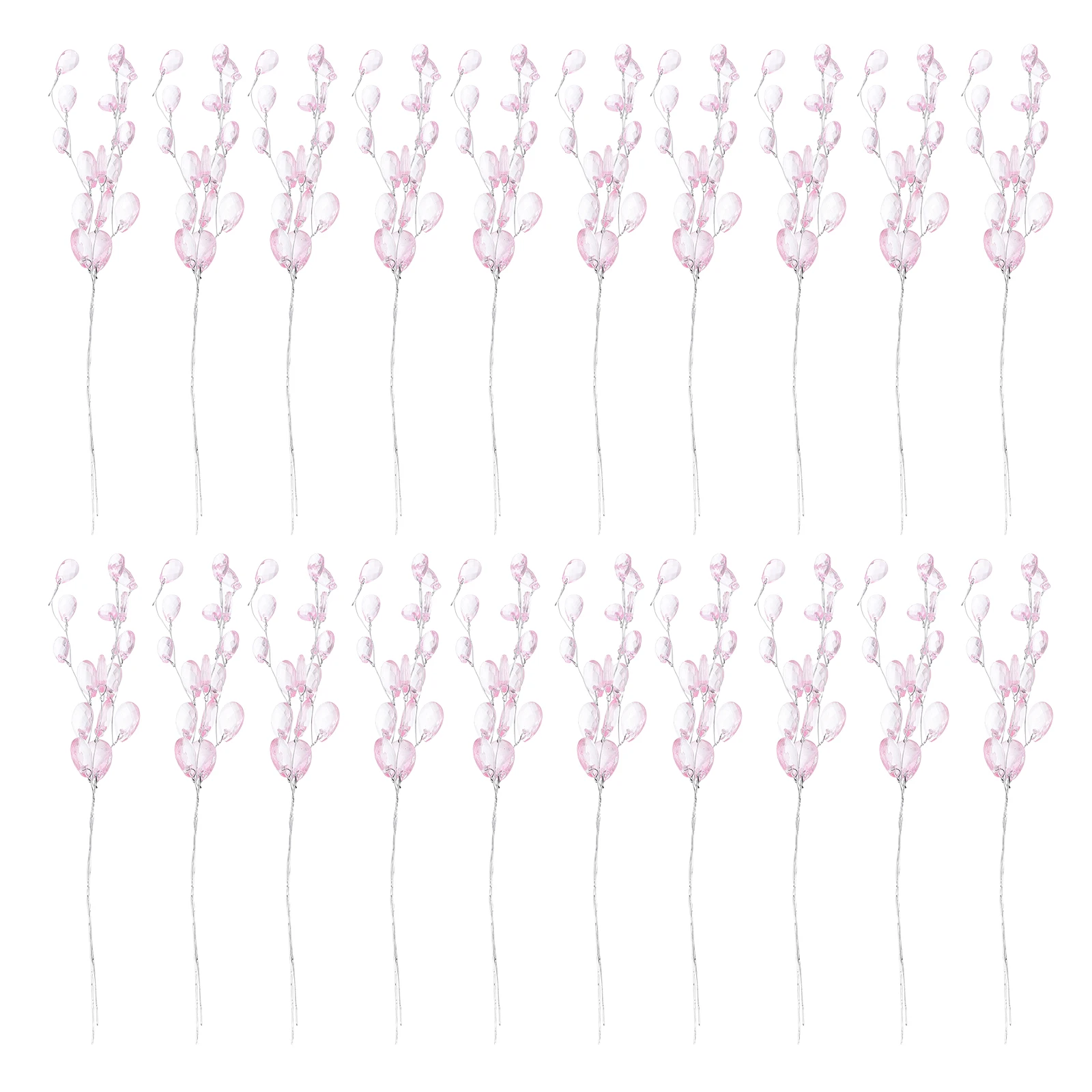 

1 Pack Artificial Flower Decoration Bead Drop Flowers for DIY Accessories Wedding Decor Acrylic Craft Supplies Bracelets