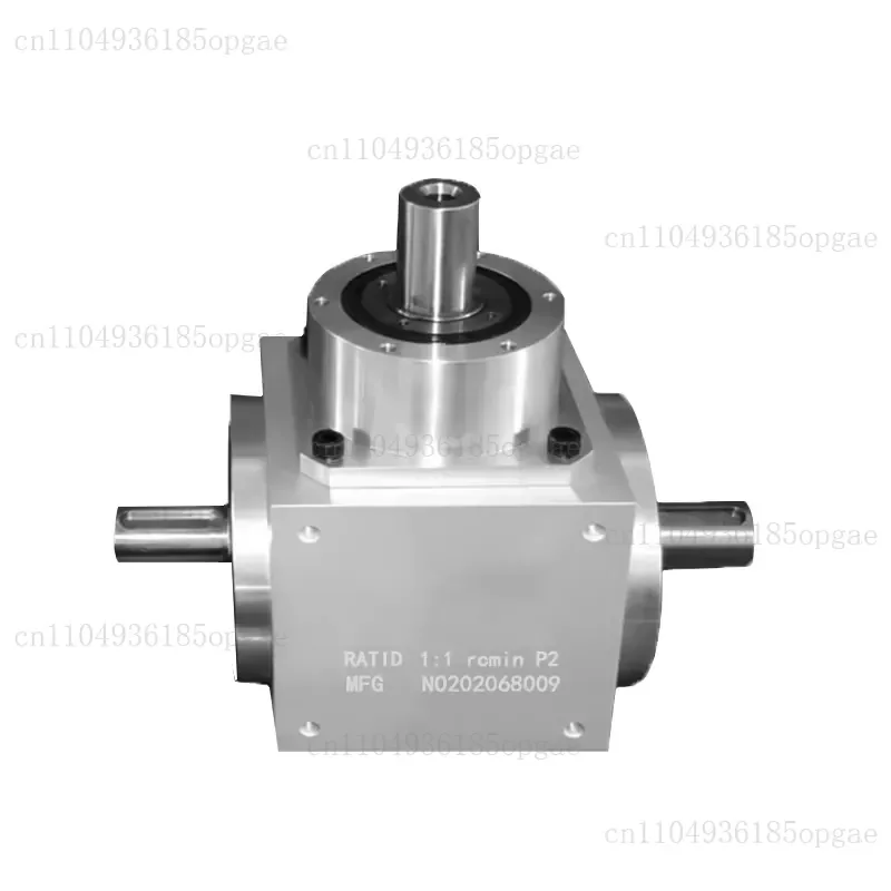 high-precision 90-degree right-angle commutator T-type 42 steering dual-axis output reducer servo stepper