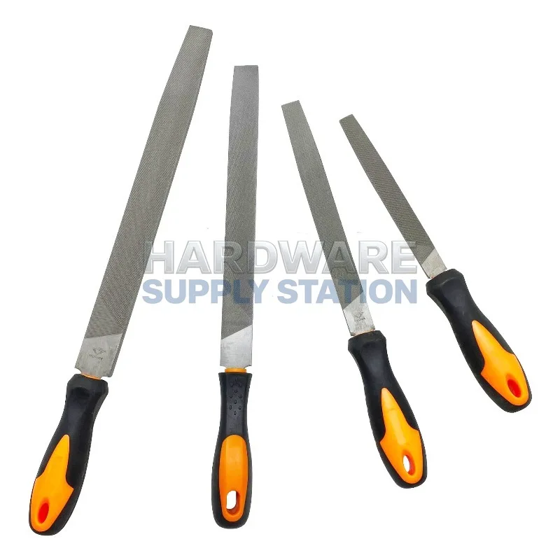

6-12 inch high carbon steel file tool with fine, medium, and coarse teeth, used for grinding and forming steel files