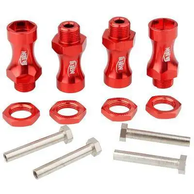 4Set 12MM to 17MM combiner 1/10 combiner to 1/8 adapter 1/10 modified 1/8 tire