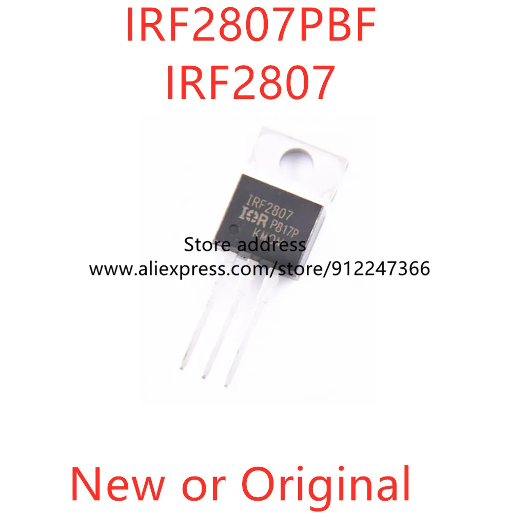 10PCS IRF2807 IRF2807PBF TO-220 New or Original