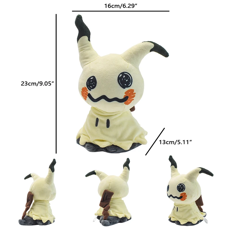 Original Mimikyu Plüschtiere Tierspiele Halloween Niedliches Spielzeug Weiche Stoffpuppe Kindergeburtstag Weihnachten Überraschungsgeschenk – Detail 2