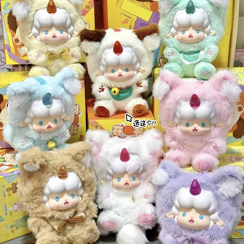 

Новая распродажа, подлинный рулон, овца, мяу, конфетный дом, серия, слепая коробка, счастливая игрушка, орнамент-талисман, сюрприз, праздничный подарок, милые игрушки