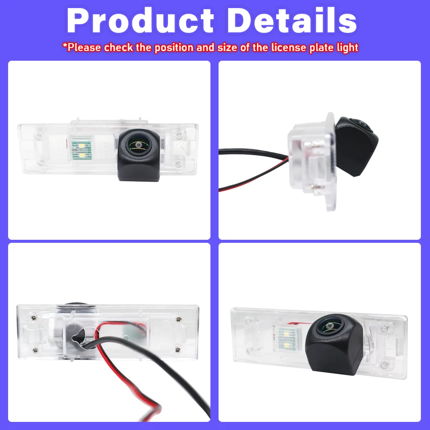 AHD 1080P Rear Camera For MINI Cooper Clubman 2016 2017 2018 2019 2020 Night Vision Backup Reversing Camera License plate Camera