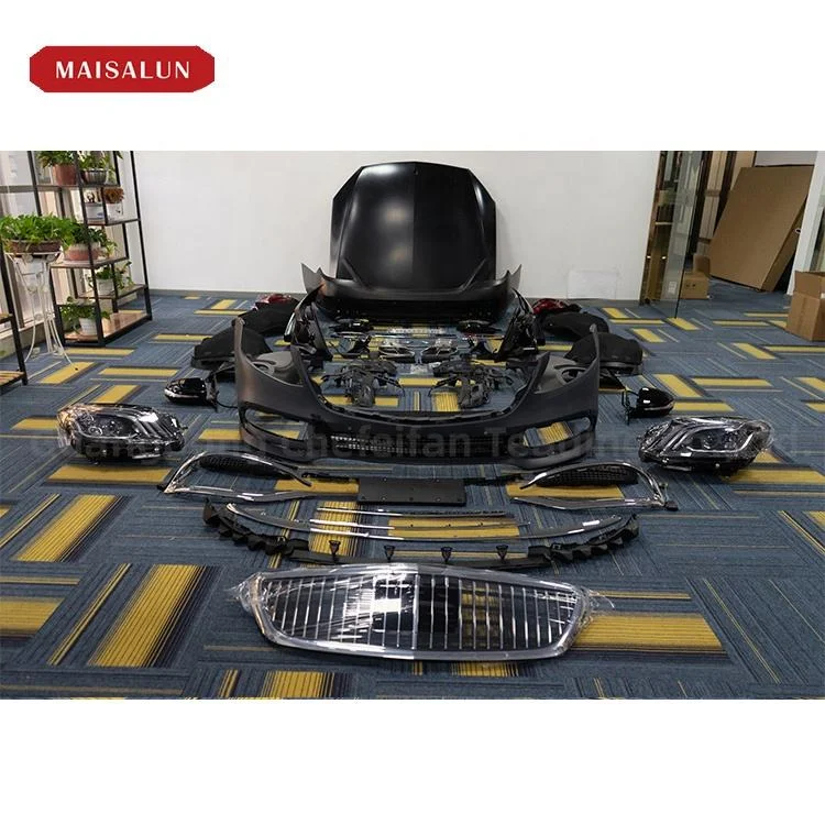 Auto Parts W221 Facelift W222 M Style Conversation Body Kit for  S Class W221 2005-2013 Exterior Package