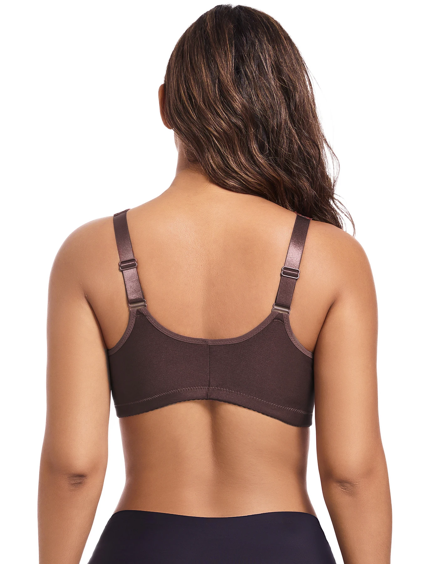 Women's Solid Color Lace Push up Bra Adjustable Strap Soft Comfortable Breathable Daily Wear Lingerie Basic Womenswear