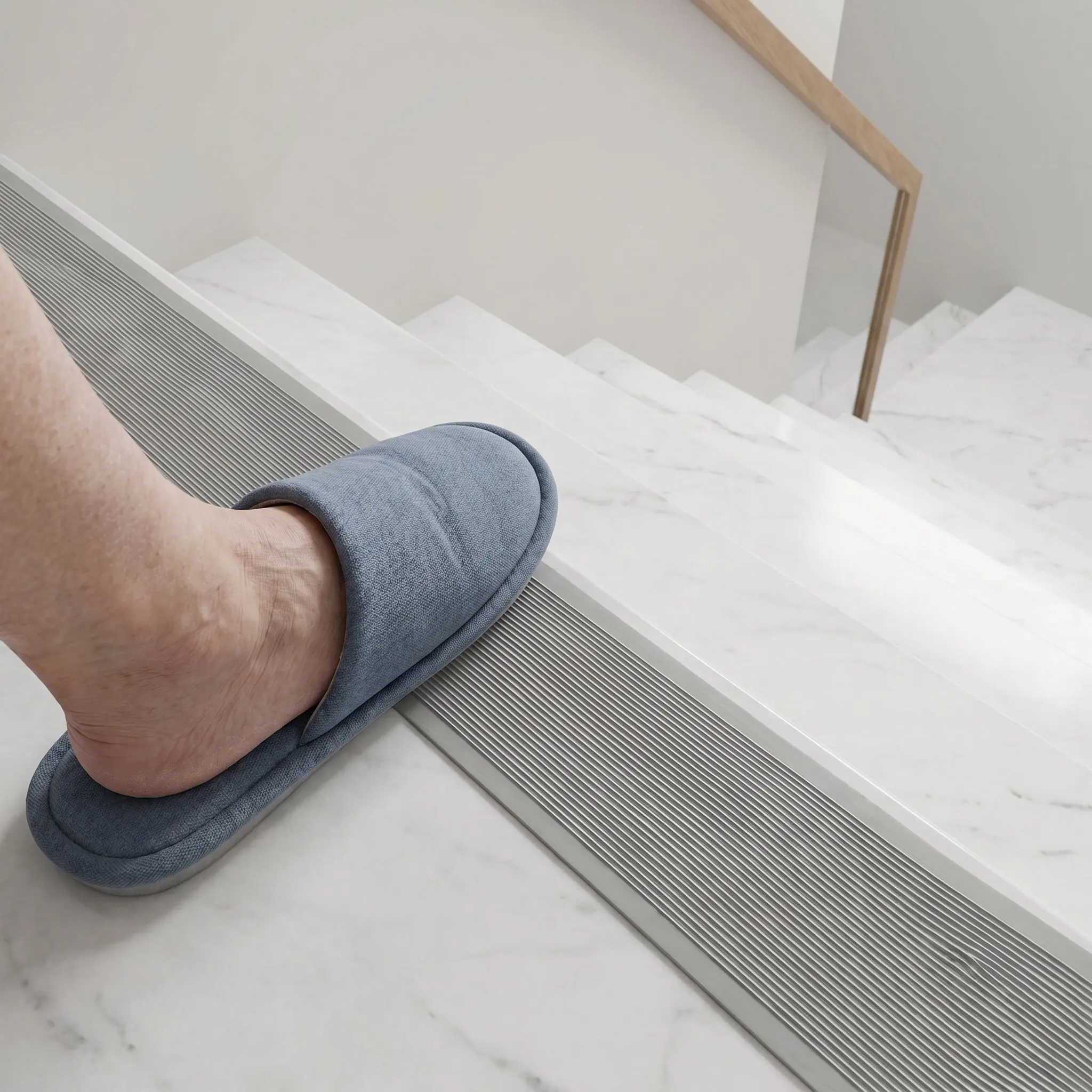 Non-Slip Stair Treads Adhesive Tape 39.37x3.94 Anti Skid Strips for Wood Stairs Shower Floors Bathroom Safety Grip Strips