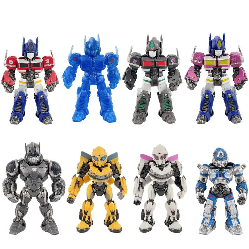 Transformers Beast Wars Optimus Prime Bumblebee Model Toy Mini Figure Ornament Model Toy Desktop Decoration Gift