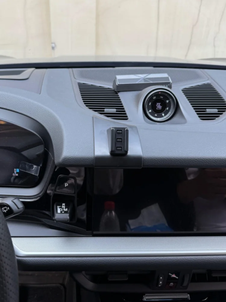 Premium Adhesive Non-Destructive Install Car Phone Holder&Base for Porsche Cayenne (9YA/9YB) 2024,No Impact on Air Vent Airflow