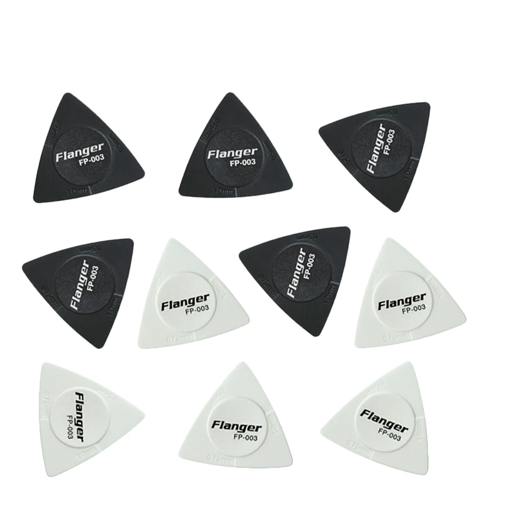 

10PCS Plastic Guitar Pick Ukulele Guitar Picks Bass Guitar Plectrum Musical Instrument Accessories Hand String Plectrum Tools