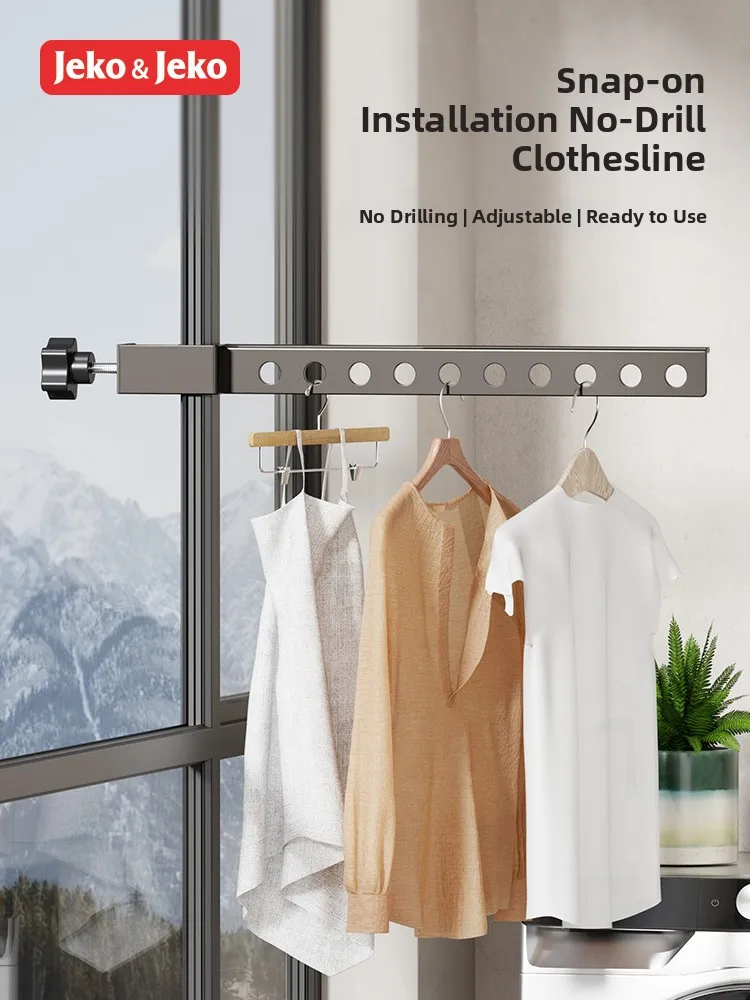 

Одежда для балкона Drng Ra Window Outdoor Bule PE Одежда Drng Rod Не требует сверления Домашнее оконное ограждение Securi