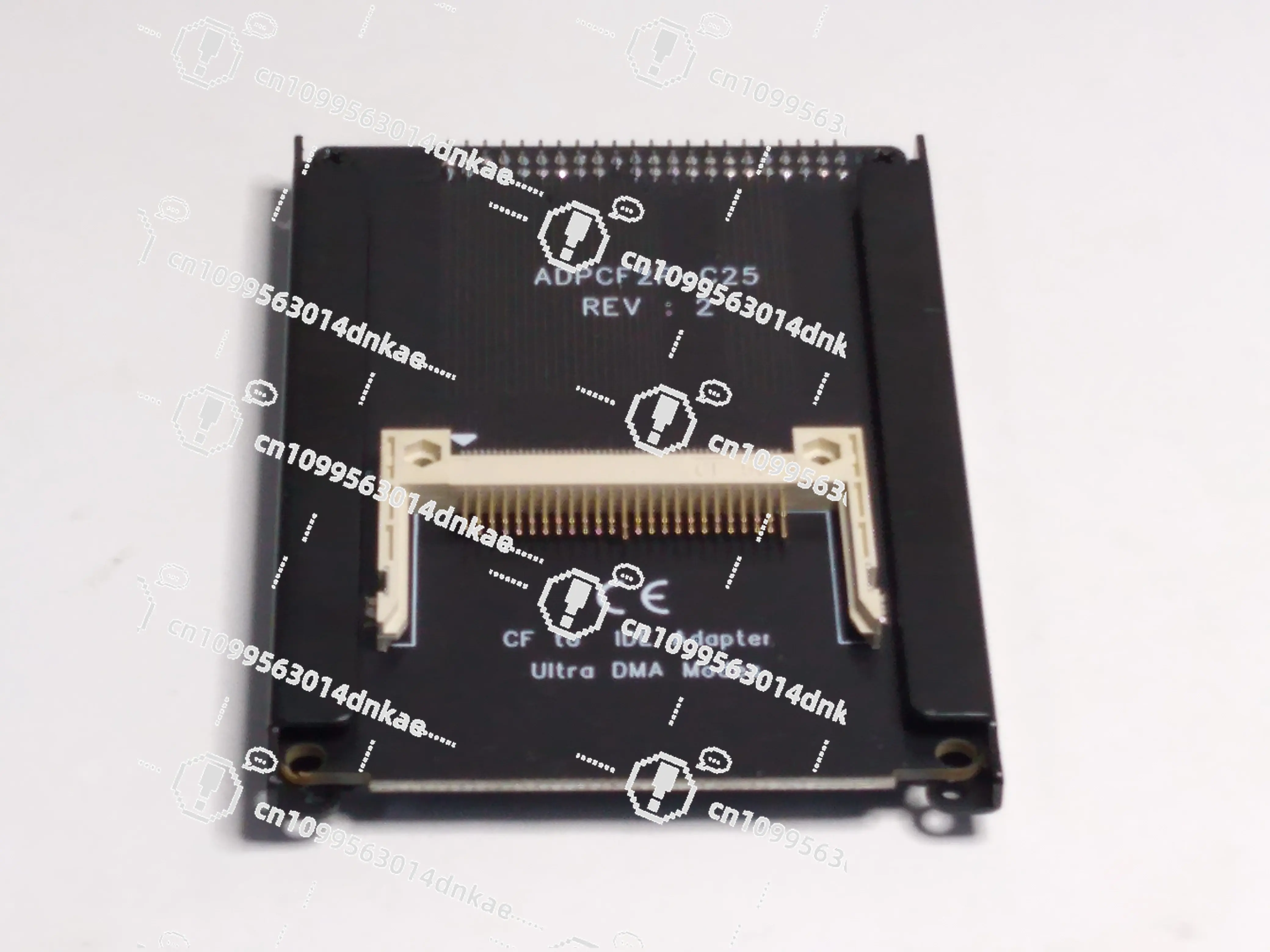 CF To IDE Adapter Card, Dual CF Card Slot 2.5-inch Shell, Suitable for 2.5IDE Hard Disk 44-pin PATA
