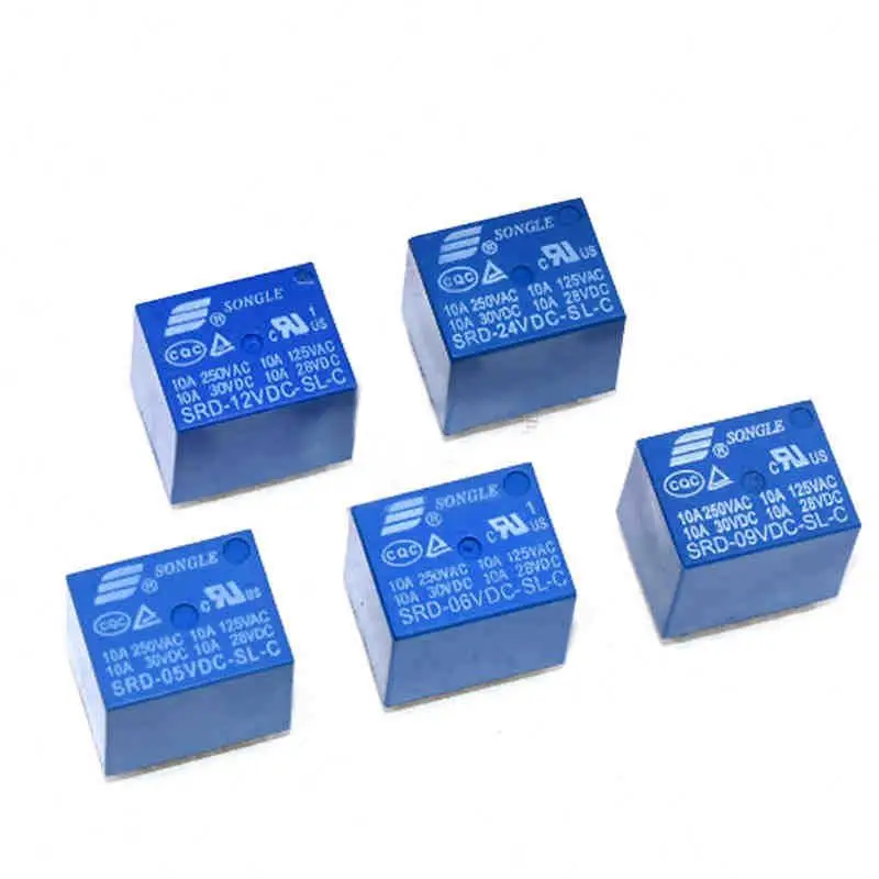 3V-48V Electric Electrical 5V 24V 24Vdc Price Electronic 3V 12 V Relay 12V