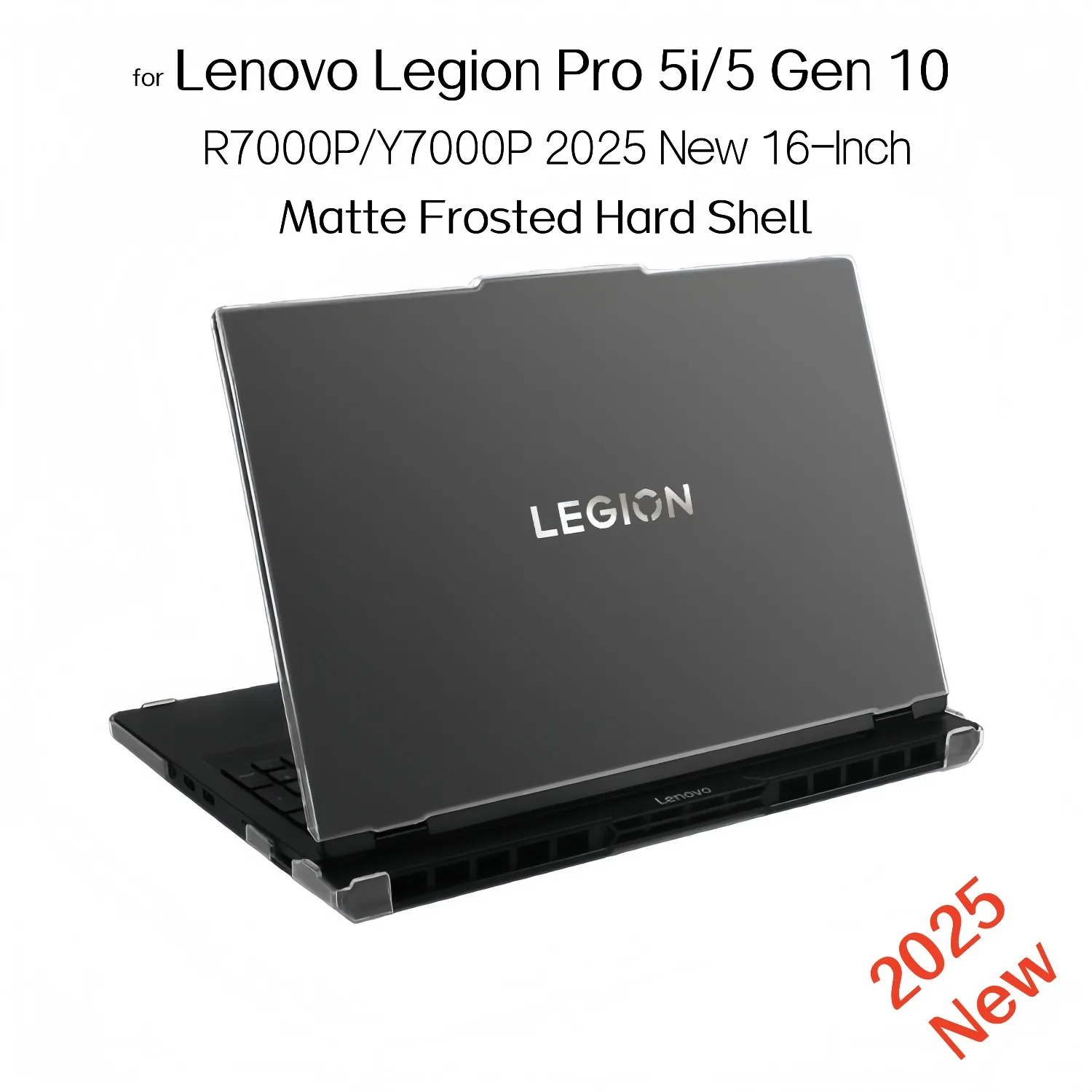 

Матовый матовый твердый чехол для Legion Pro 5i 5 2025, тонкий чехол с защитой от царапин для Legion R7000P Y7000P 2025 (16 дюймов), чехлы для ноутбуков