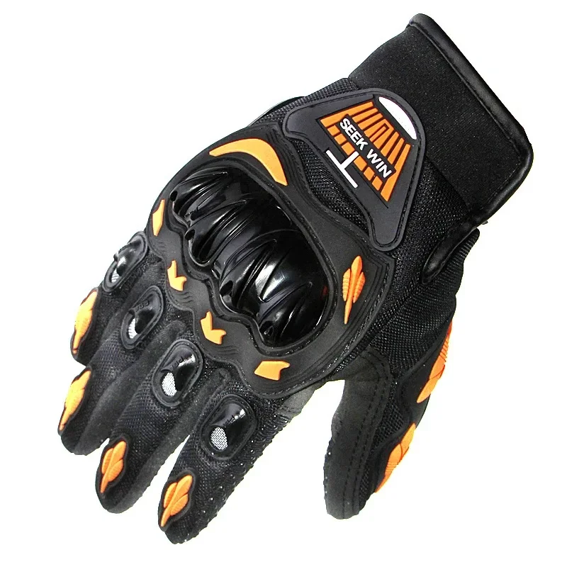 

Motorcycle Gloves Breathable Full Finger Racing Gloves Hard Shell Anti-fall Non-slip Protection Riding Dirt Bike Gloves Guantes