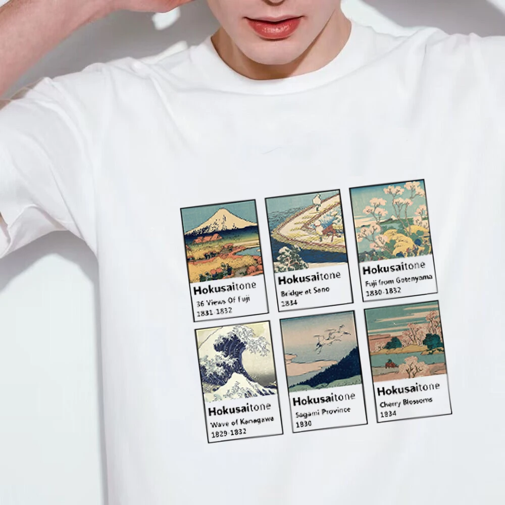 Hosuki Painting Printed Funny T shirt For Women Funny T Shirt Fashion tshirt  women tops tees short sleeve  Women t-shirt