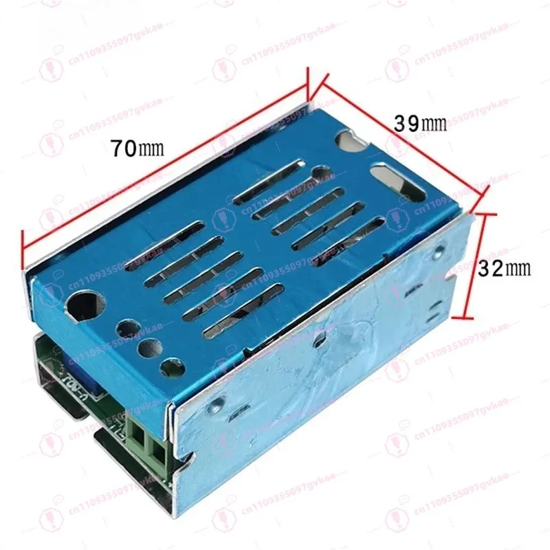 High Power 200W 7A DC-DC Boost Power Module 6-35V To 6-55V with Aluminum Housing