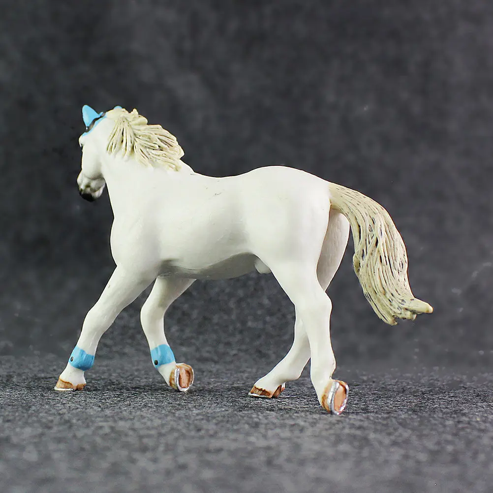 

Premium PVC Horse Figure Stylish Desktop Ornament for Kids Educational Plaything Fine Workmanship Realistic Horse Model