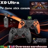 X9 Ultra Retro Video Game Console4K TV Game Retro Games Stick HDMI Wireless Controller 3D HD Home Game Console Game Stick Gifts