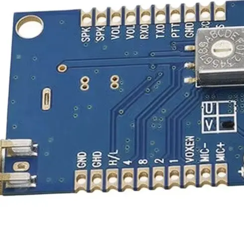 SA828-V For Walkie For Talkie Module 3.3-5.5V USB For Bridge Board For Fixed Communication System Two Way Radio Transceiver Inte