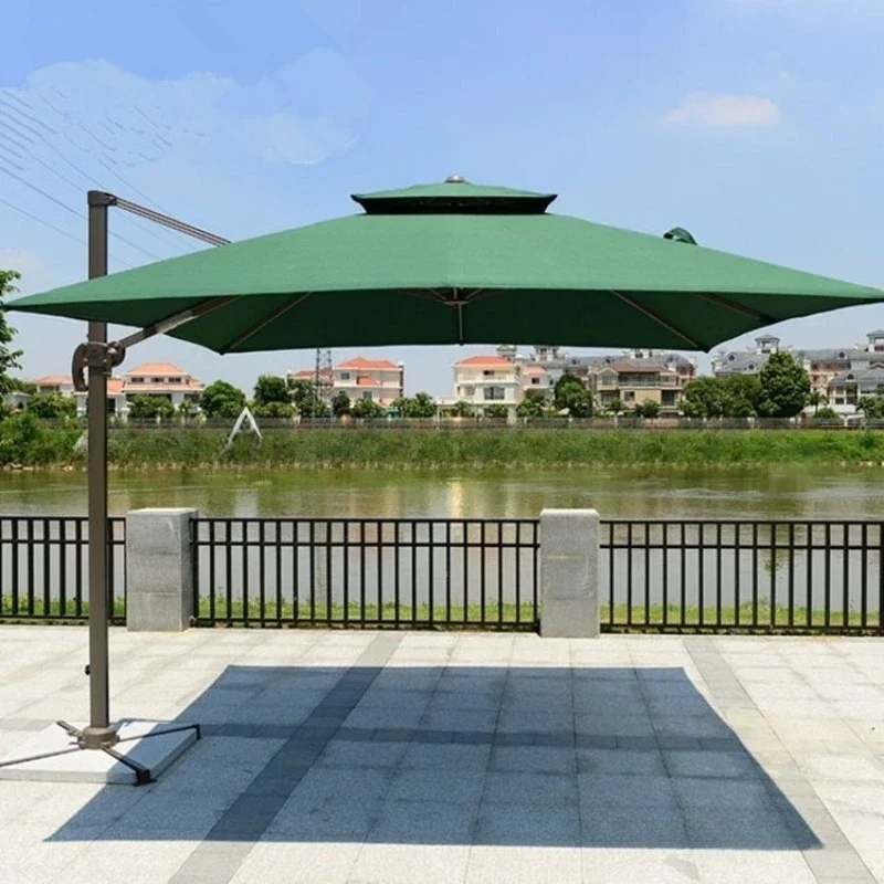 Outdoor parasol courtyard umbrella outdoor large sun umbrella shed open-air balcony garden villa
