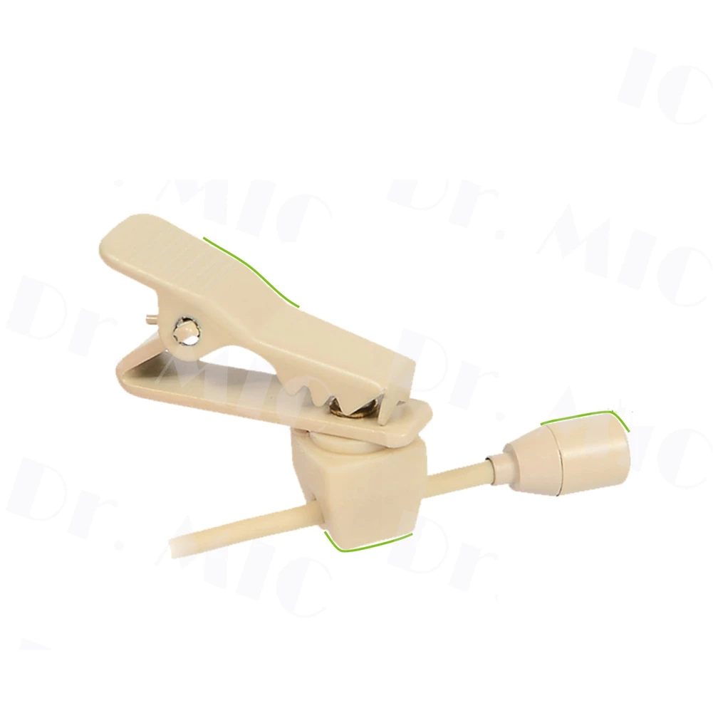 Microphone XLR 3.5mm, Interviews de Microphone Lavalier, événements en direct, conception compacte, Clip détachable, Microphone léger