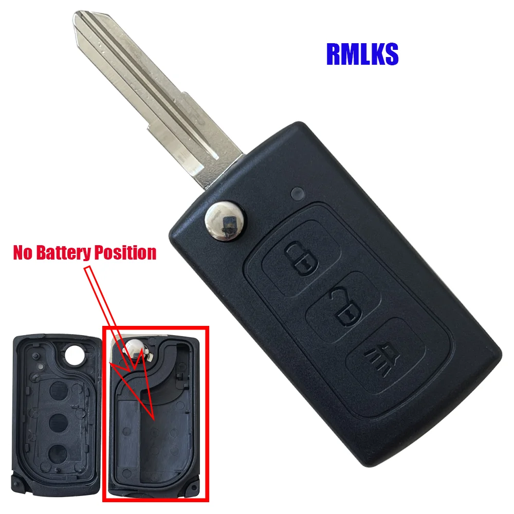 New 3 Button Remote Flip Key Blank Replacement Shell/Case Enclosure For Great Wall Hover Haval H3 H5 Keyless Entry Fob Key Cover