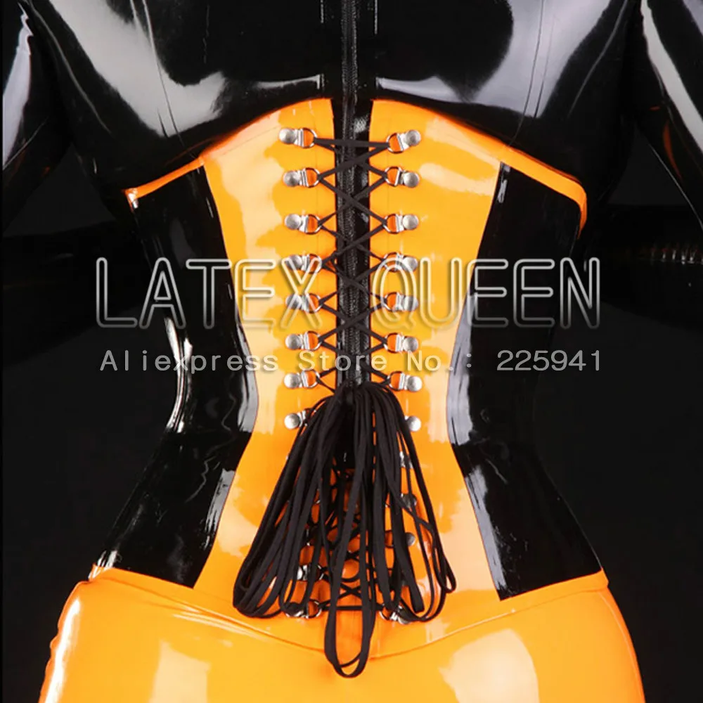 Sexy Adult's Rubber corset 1.0 mm thicnkness