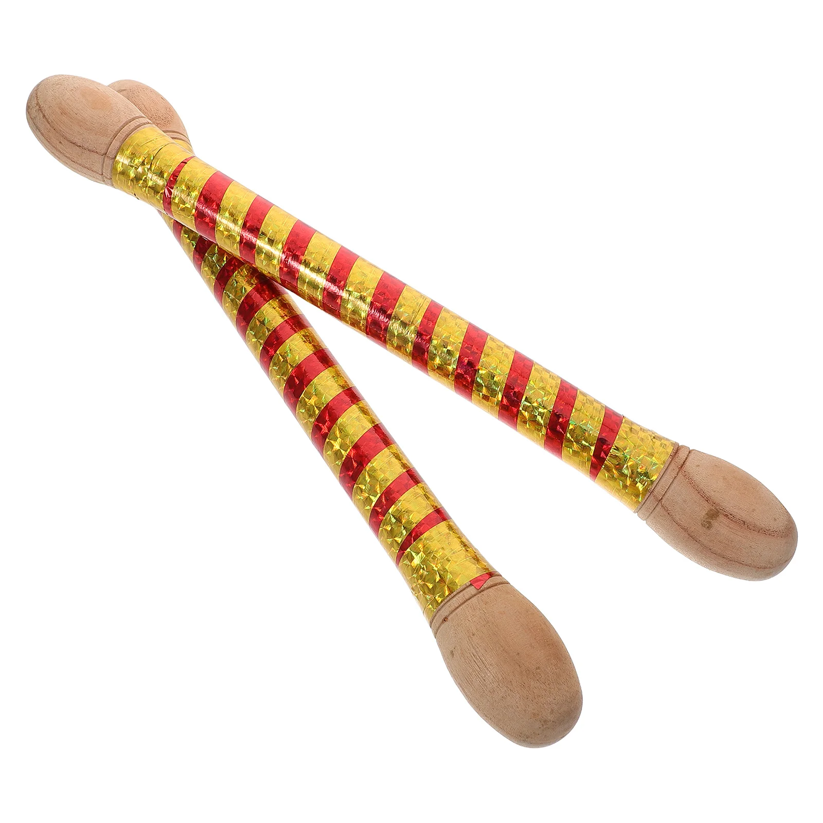 

2 Pcs Wood Drumsticks 36cm Colored Large Head for Adults Kids D Sticks Toy Drumsticks Drum Sticks Bulk Wooden