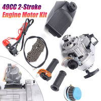 49CC 2 Stroke Pull Start Engine Motor Kit for Pocket Bike Mini Dirt Bike  ATV or Scooter Single Cylinder