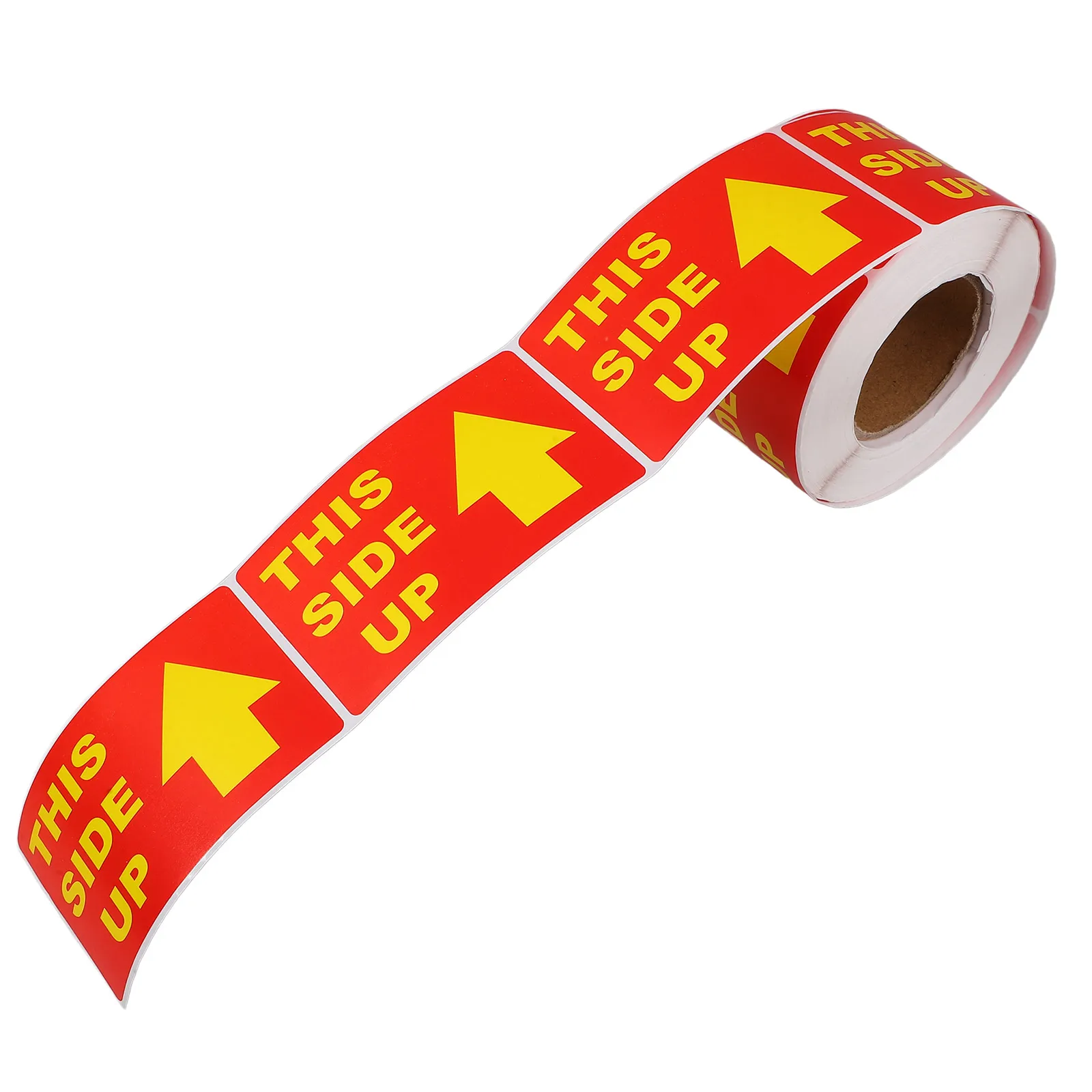 Multi-Pack Transportation Warning Fragile Adhesive Labels Fluorescent Shipping Packaging Stickers For Moving Boxes Caution