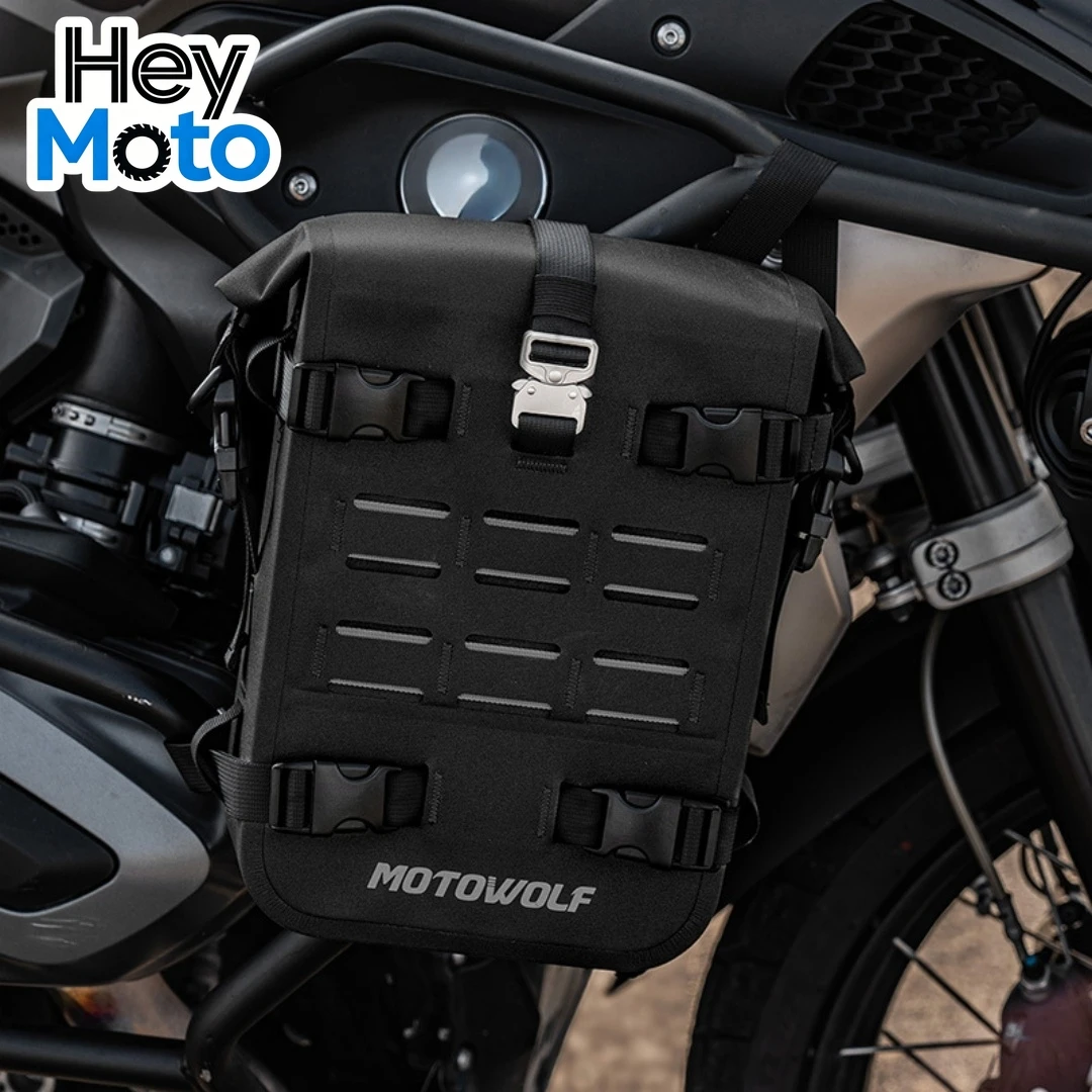 

Motorcycle Riding Multifunctional Large Capacity Guard Bar Bag Travel Outdoor Portable Crossbody Bag Waterproof Wear-resistant