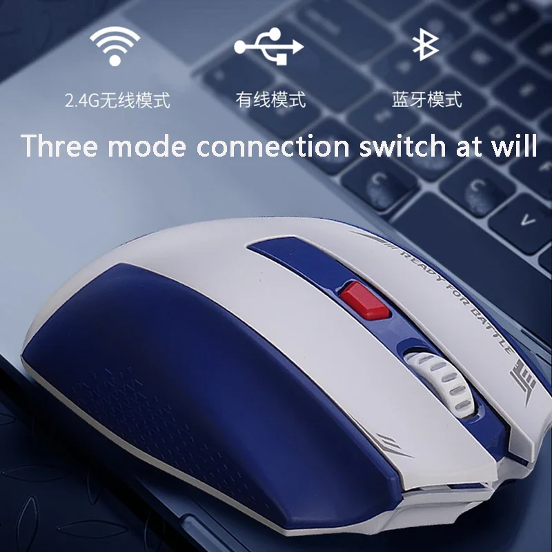 REDRAGON G62 Wireless Mouse Bluetooth Tri-mode Lightweight PAW3395 26000DPI Gaming Mouse Ergonomics Esports Office Accessories