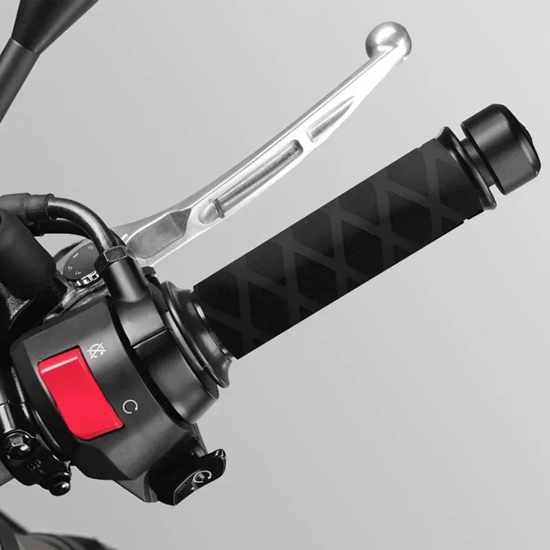 Komfortable Griffe Universelle Motorrad-Schrumpfgriffhüllen Verschleißfeste Abdeckungen Zubehör Passend für die Meisten Motorradlenker – Detail 2